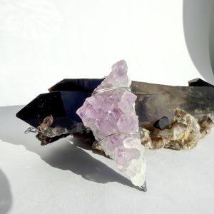 Naszyjnik z Ametystem – Spokój, Intuicja i Wewnętrzna Harmonia 💜✨ v.1